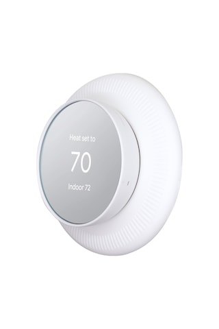 Xindoker Google Nest Thermostat İçin Beyaz Silikon Koruyucu Kılıf - Zımparalardan Ve Çarpmalardan Koruma Sağlar