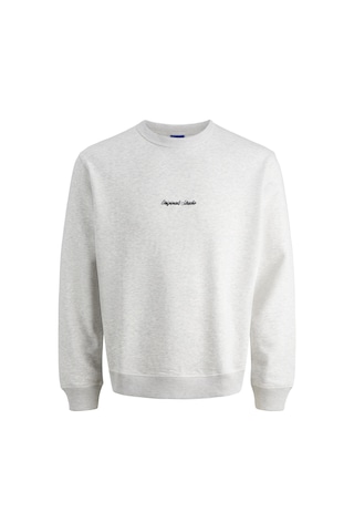 Jack & Jones Erkek Gögüs Nakis Islemeli Sweat - Norrebro - 12282893 Beyaz Melanj