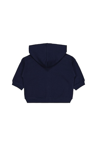 Civil Baby Civil Basic Timeless Kapüşonlu 6-18 Ay Hırka - Lacivert