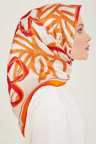 Armine Sura İpek Eşarp 24ya9123 50 - Desenli