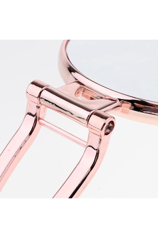 Suntek Seyahat Pembe Için Katlanır El Çift Taraflı Ayna Masa