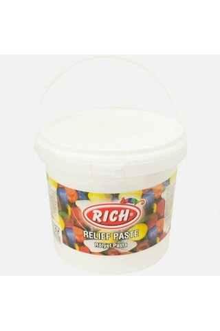 Rölyef Pasta Beyaz 1200gr / 00656