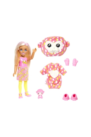 Barbie Cutie Reveal Bebekler Chelsea Tropikal Orman Serisi HKR14