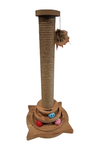 Kedi Tırmalama Çubuğu Ve Oyuncağı 64 CM