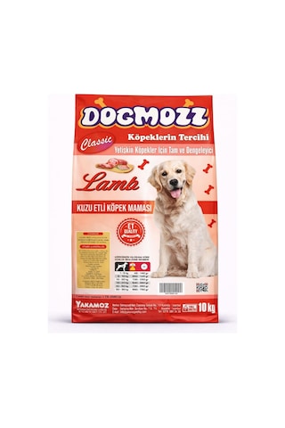 Dogmozz Kuzulu Yetişkin Köpek Maması 10 KG