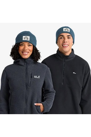 Jack Wolfskin Badge Unisex Mavi Outdoor Bere A61610