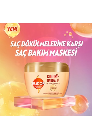 Elidor Goodbye Hairfall Collagen Blends Saç Bakım Maskesi 160 ML