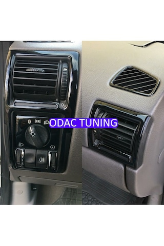 Opel Astra G Konsol Kaplama Parlak Siyah Manuel Vites Klima