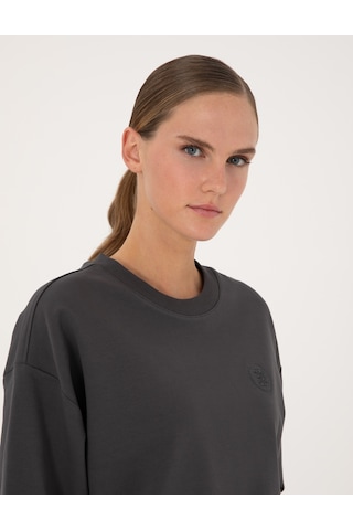 Pierre Cardin Kadın Antrasit Sweatshirt 50314963-vr006 Antrasit
