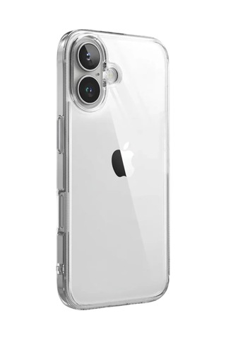 Apple Uyumlu iPhone 17 Lüx Şeffaf Silikon - Şeffaf