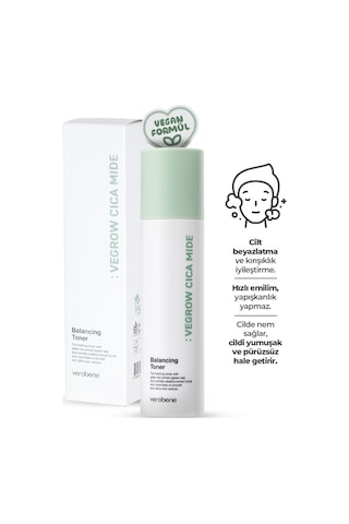 Verobene Vegrow Cica Mide Balancing Kore Yeşil Çay Özlü Tonik 150 ML