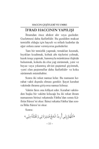 Hacc Ve Umre Ahkamı - Cübbeli Ahmet Hoca