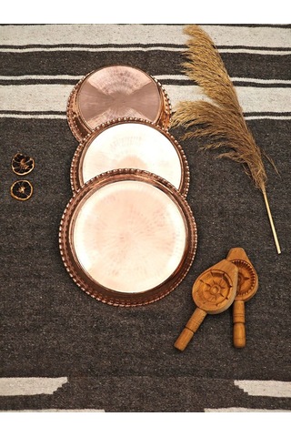 Modabakir Bakır Salata Kase, Bakır Paşa Sahani 20 Cm