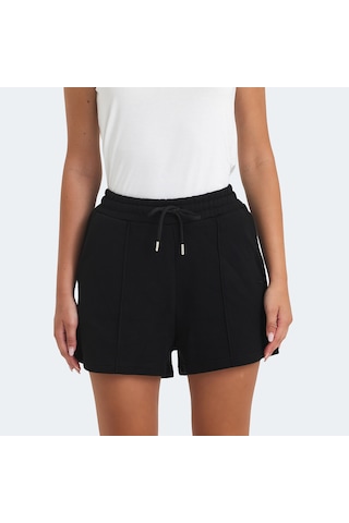 Slazenger VIXI Kadın Cepli Siyah Şort