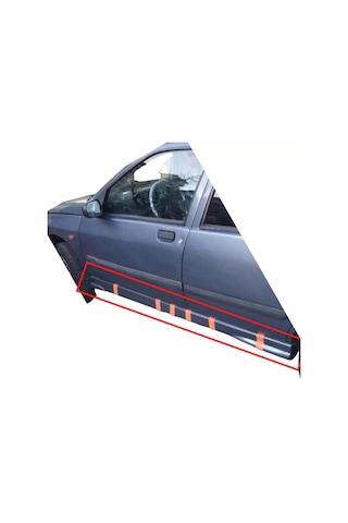 Renault Clio 2 Sedan Düz Marşpiyel Boyasız