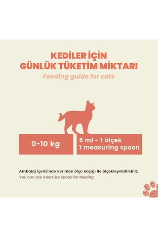 Kito Premium Kedi ve Köpekler İçin Omega 3 & 6 İçerikli Balık Yağı 200 ML