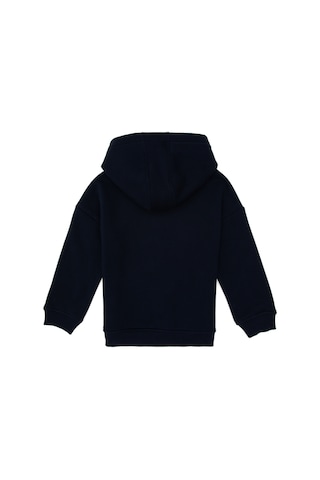 U.S. Polo Assn. Kız Çocuk Lacivert Şardonlu Kapüşonlu Sweatshirt 50317890-VR033