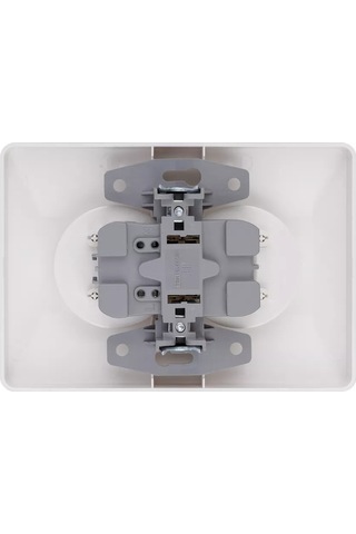 Tdm Electric Çift Priz 2p, Korumalı, 10a, 250v, Beyaz "ılmen" Tdm 223550201 Ilmen