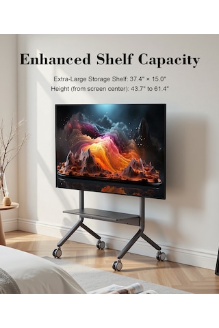 Nb North Bayou Nb P150 Motorlu - Kumandalı 75-90" Profesyonel Tv Standı