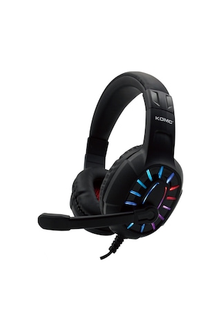 Komc G313 Pc Led Işıklı Profesyonel Kulak Üstü Oyuncu Kulaklık