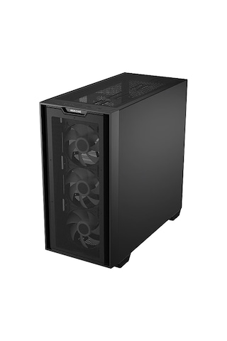 Asus A21 Plus ARGB Temperli Cam mATX Mid Tower Gaming Kasa Siyah