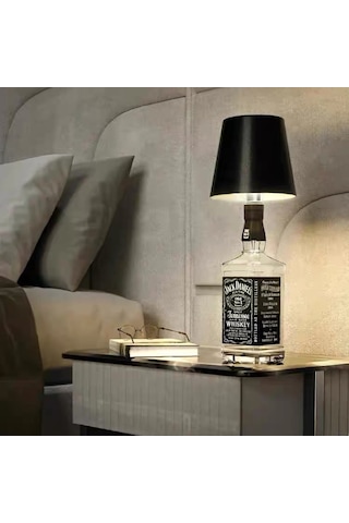 Şarjlı Dekoratif Şişe Üstü Led Lamba - 3 Kademe Dokunmatik Işık