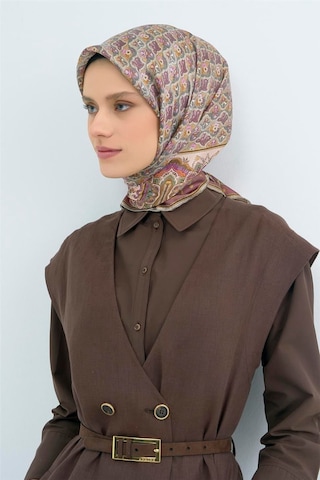 Armine Sura İpek Eşarp Pudra Pembe
