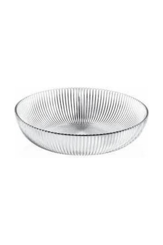 Sigma Yuvarlak Cam Salata Kasesi 20 Cm Şeffaf