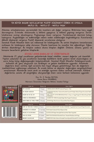 Sanatsal Klasik Masallar - Üç Küçük Kuzucuk (Üç Kitap)