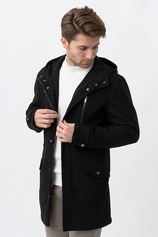 White Stone Bogotá 242401 Slim Fit Kaban Siyah-Siyah