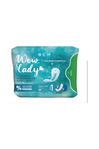 Wow Lady Günlük Ped 20'li