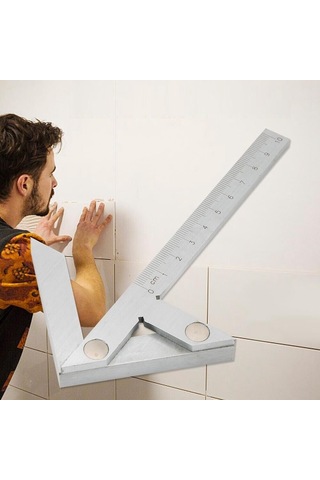 Venoa Merkezleme Dereceli Gönye 130x150 Mm