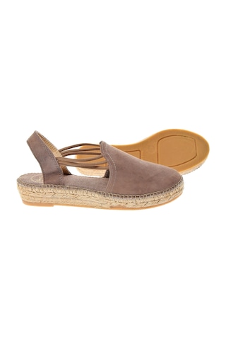 Sandalet Kadın Nuria Toni Pons Elastic Suede Taupe Taba
