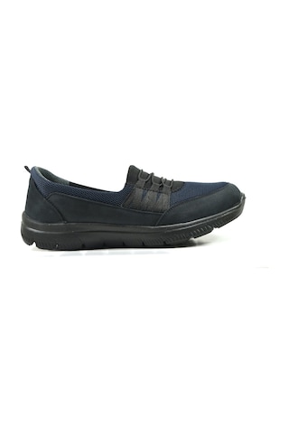 Beety 017 Lacivert Nubuk Bağsız Ortopedik Casual Kadın Ayakk... Lacivert