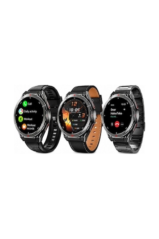 HainoTeko GPS-2 Amoled Ekran Su Geçirmez Akıllı Saat (Distribütör Garantili)