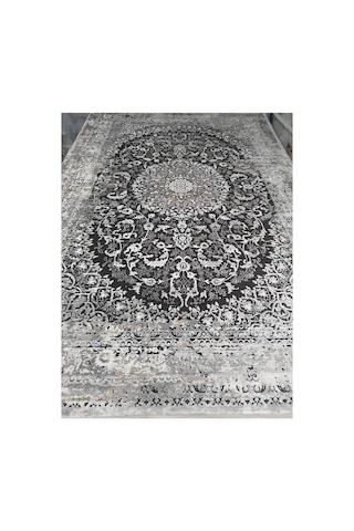 Black Serisi 200x290 6m2 Akrilik Dokuma Halı Siyah