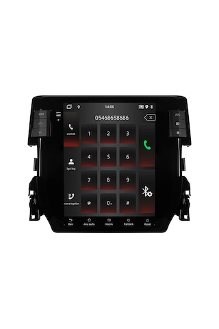 Honda Civic Fc5 Android Multimedya Sistemi 2016-2021 Crv-4895xdt 10"