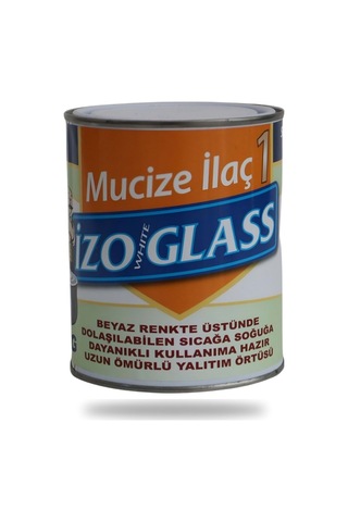 İzo White Glass Beyaz Mucize İlaç Solvent Bazlı Dış Cephe Yalıtım Örtüsü 2.5 Kg