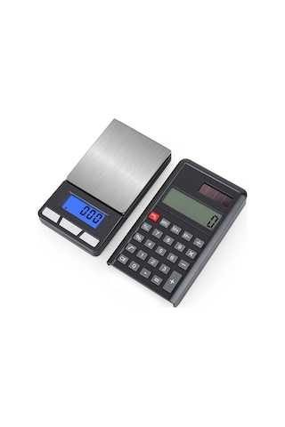 Lcd Ekran Elektronik Hesap Makineli Hassas Dijital Takı Altın Gram Ölçer Terazi 500g 0.1g Lisinya