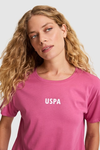 U.S. Polo Assn. U.s. Polo Assn. Kadın Fuşya Tişört 50323530-vr023 Fusya