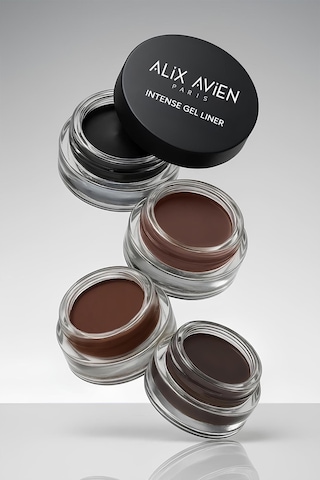 Alix Avien Yüksek Pigmentli Suya Dayanıklı Uzun Süre Kalıcı Mat Jel Eyeliner Intense Gel Liner 02 Deep Mohang