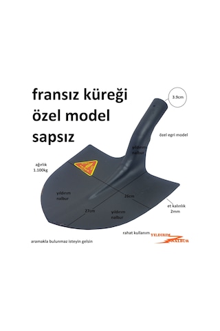 Yaparlar Toprak Fransız Küreğİ