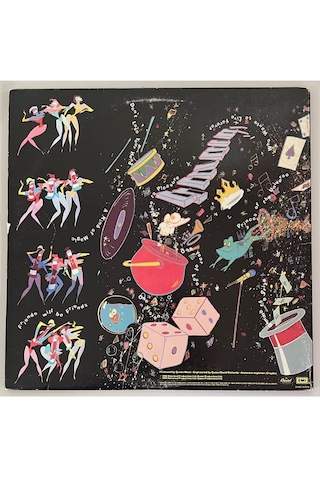 Queen A Kind Of Magic Lp Plak Orjinal 1986 Dönem Avrupa Baskı