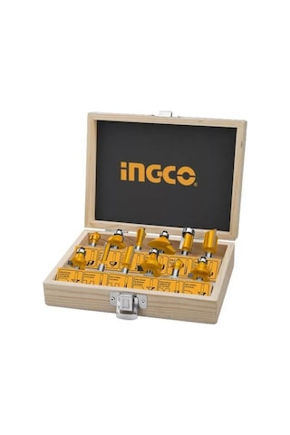 Ingco 12mm Saplı Freze Seti 304805118