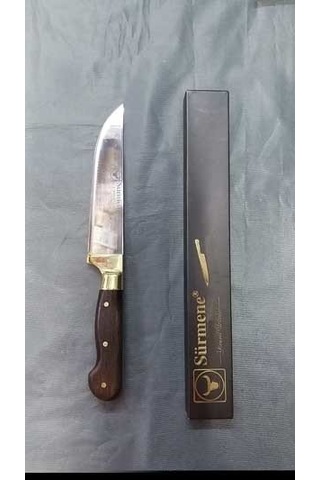 Sürmene Cumhur Çelik Kurban Bıçağı Tekli Satılır Ahşap