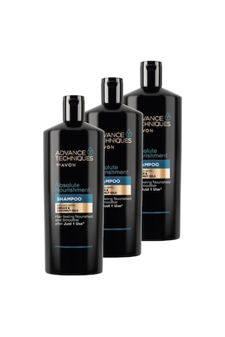 Avon Argan ve Hindistan Cevizi Yağı İçeren Besleyici Şampuan 3 x 700 ML