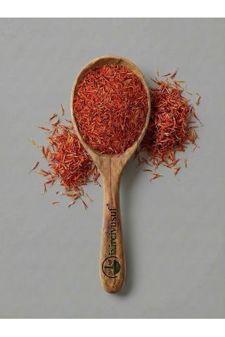 İxirciyusuf Aspir Çiçeği Yerli Safran Boyacı Safranı Safflower Carthamus Tinctorius Doğal Kurutulmuş 50 G