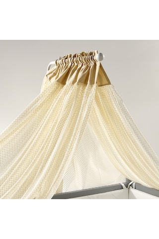 Meltem Kids Bebek Beşiği Lüks Bal Cibinlik Seti (cibinlik tülü - cibinlik aparatı) 60x120 CM - 70x110 CM