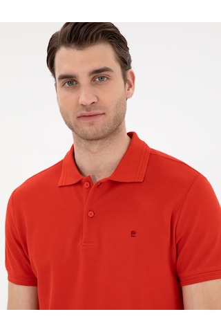 Pierre Cardin Erkek Kırmızı Tişört Basic 50306448-vr030 Kırmızı