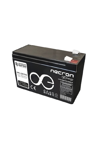 Necron NPL1207FR 12 V 7 Ah UPS Kuru Tip Bakımsız Akü